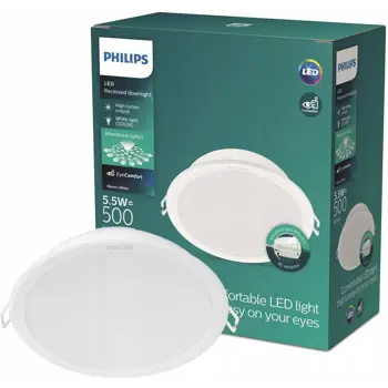 MESON PHILIPS ugradbeni LED downlight 59444 080 5.5W 30K bijeli