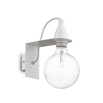 MINIMAL ZIDNA SVJETILJKA BIJELA E27