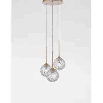 MIRANO VISILICA  G9 /IP20/MESING ZLATNA