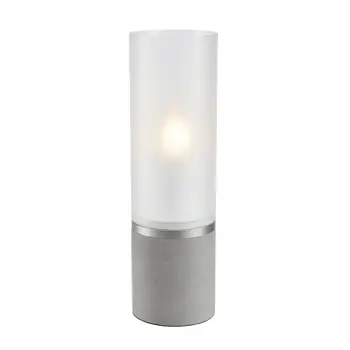 MOLO STOLNA LAMPA 40CM GREY/FROSTED E27