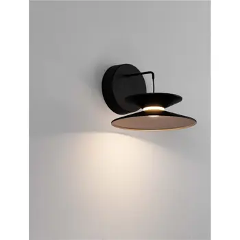MORFI ZIDNA LAMPA LED /3000K/7W/367Lm/CRNA & 
ZLATNA