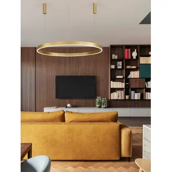 MOTIF VISILICA LED 72W/3000K/5250lm/DIMM/IP20/MESING ZLATNA