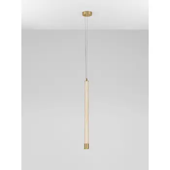 MUSE Visilica LED 7 W 505 lm IP20 3000 K Zlatna/Bež