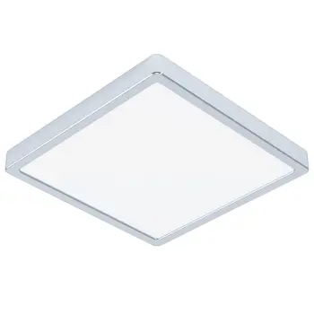 NADGRADNA LED 20W, 2300lm, IP44, 285X285, BIJELA/KROM/PLASTIKA FUEVA 5