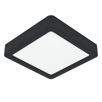 NADGRADNA LAMPA 1xLED 11W, 160X160, 3000K, DIMABILNA, CRNA FUEVA5