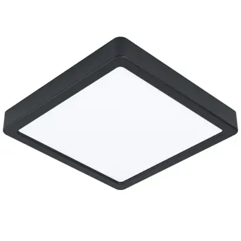 NADGRADNA LAMPA 1xLED 16W, 210X210, 3000K, METAL-GUS/CRNA FUEVA 5