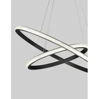 NAGER VISILICA LED 45W/3000K/2737lm/DIMM/IP20/CRNA