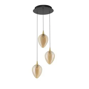 NALI VISILICA ZLATNA LED 18W 1179lm 3000K IP20