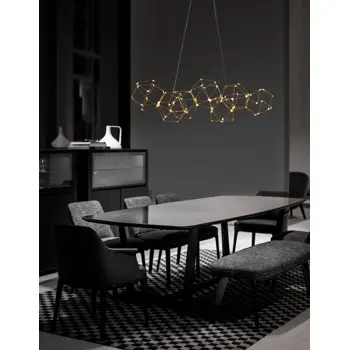 NEBULA VISILICA LED 33,6W/3000K/2711lm/IP20/ZLATNA