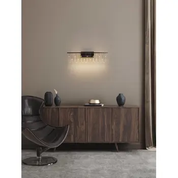 NEBULA ZIDNA LAMPA LED/3000K/11W/892Lm/CRNA CHROME