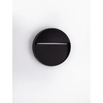 NECTAR ZIDNA LAMPA LED 3000K 115lm  IP65 CRNA