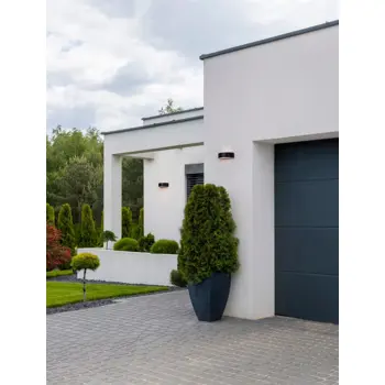 NECTAR ZIDNA LAMPA LED 3000K 468lm  IP65 CRNA