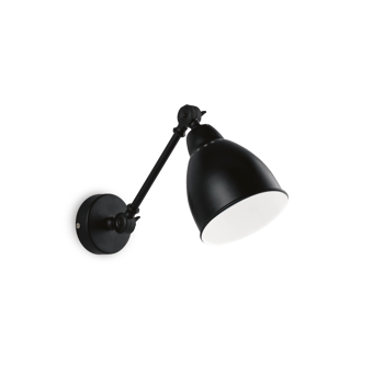 NEWTON ZIDNA SVJETILJKA AP1 CRNA E27