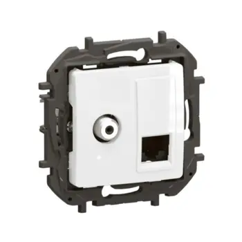 NILOE UTIČ TV F-TIP ZVIJ+RJ45 KAT6 UTP BIJ