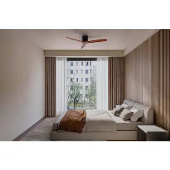 NINEMIA PLAFONSKI VENTILATOR CRNA & 
TAMNO DRVO 40W 220-240V IP20