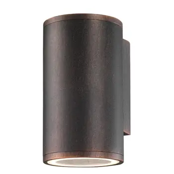 NODUS VANJSKA ZIDNA SVJETILJKA GU10 7W/IP54/Antique SMEĐA