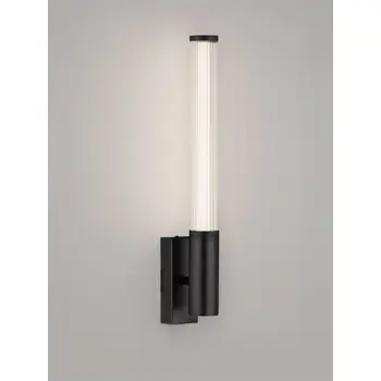 NOLD ZIDNA LED SVJETILJKA CRNA 8W IP44 3000K