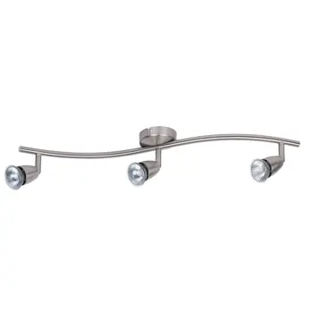 NORMAN REFLEKTOR GU10 3X MAX 50/SATENASTI KROM/IP20