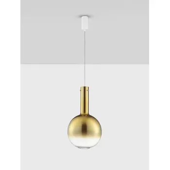 NOSTOS VISILICA ZLATNA 
LED 8W 220-240V 400lm IP20 3000K