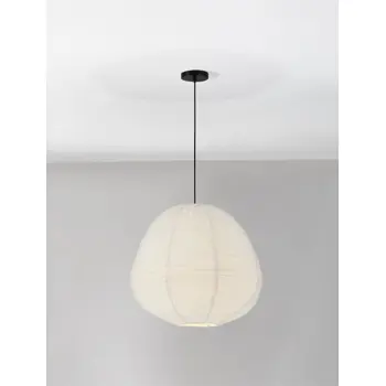 NUBBLE VISILICA BIJELA TKANINA E27 1X12W IP20