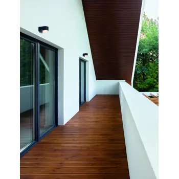 NUS VANJSKA ZIDNA SVJETILJKA LED 4W/3000K/400,33lm/IP54/CRNA