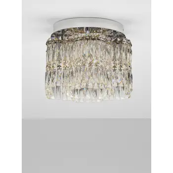 NUVIA KRISTALNA STROPNA LED SVJETILJKA 28W IP20 3500K TRIAK PRIGUŠIVA