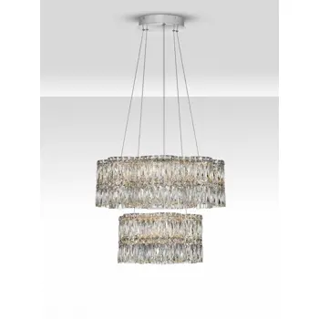 NUVIA KRISTALNI LED LUSTER 56W IP20 35000K TRIAK PRIGUŠIV