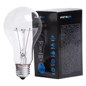OBIČNA ŽARULJA E27 200W A70 230V CL