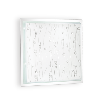 OCEAN PL3 STROPNA SVJETILJKA TRANSPARENTNA E27