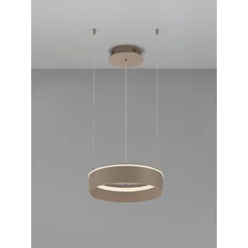 OLIVIA Visilica Triac Prigušiva LED 39 W CCT Siva