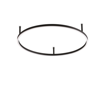 ORACLE SLIM LED STROPNA LAMPA PL D070 ROUND 3000K ON-OFF BK