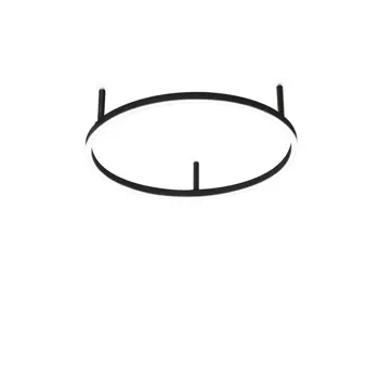 ORACLE SLIM STROPNA SVJETILJKA PL D050 4000K ON-OFF CRNA