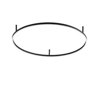 ORACLE SLIM STROPNA SVJETILJKA PL D090 4000K ON-OFF CRNA