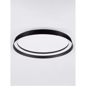 ORMI PLAFONJERA  LED /2700-4000K/38W/2713Lm/CRNA