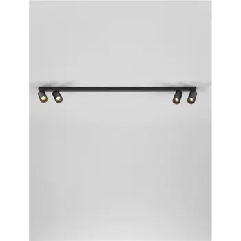 OSO REFLEKTOR CRNI GU10 4x10W IP20