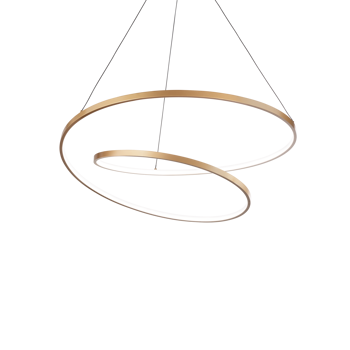 OZ LED VISILICA SP D60 DALI OTTONE