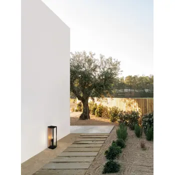 PACIFIC STAJAĆA LAMPA  E27 IP65 CRNA