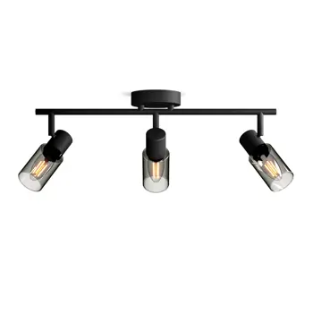 PALMS STROPNI/ZIDNI REFLEKTOR CRNI 3X25W