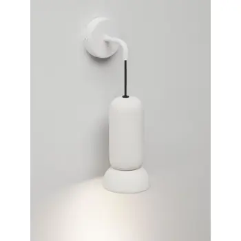 PARLO ZIDNA SVJETILJKA BIJELA GU10 1X10W IP20