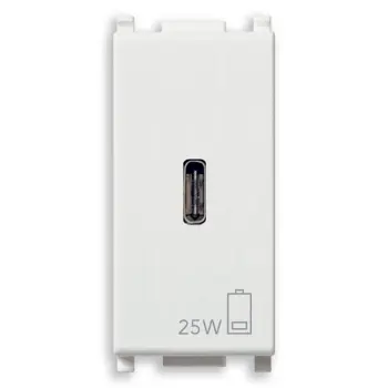 VIMAR PLANA C-USB PRIKLJUČNICA 25W 1M BIJELA