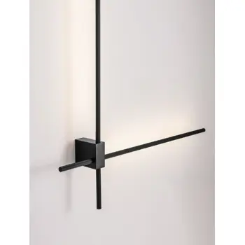 PEAK ZIDNA SVJETILJKA CRNA LED 20W 220-240V 1000lm IP20 CCT 2700-3000-4000K