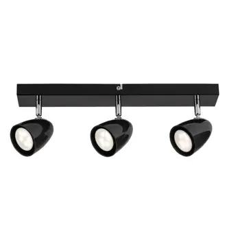 PERICO STROPNA SVJETILJKA GU10 3X MAX 5/CRNA/IP20