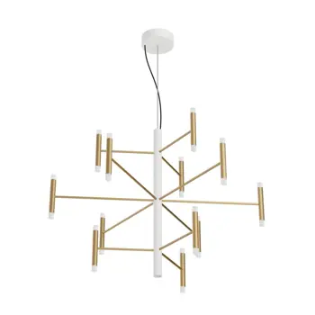 PERLA VISEĆA SVJETILJKA IP20/8110lm/3000K BIJELA,Brushed ZLATNA