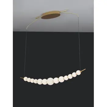 PERLA VISILICA  LED 28W/3000K/2686lm/DIMM/IP20/ZLATNA