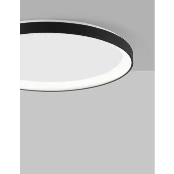 PERTINO PLAFONSKA SVJETILJKA LED 40W/3000K/2554lm/DIMM/IP20/CRNA