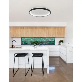 PERTINO PLAFONSKA SVJETILJKA LED 50W/3000K/3134lm/DIMM/IP20/CRNA