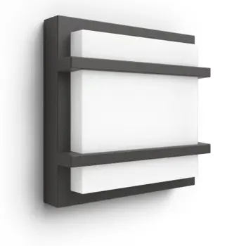 PETRONIA STROPNA/ZIDNA SVJETILJKA LED/12W/1200lm/4000K//240V IP44 ANTRACIT