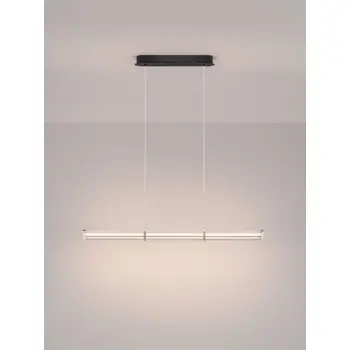 PHEME LED VISILICA CRNA 13W IP20 3000K TRIAK PRIGUŠLJIVA