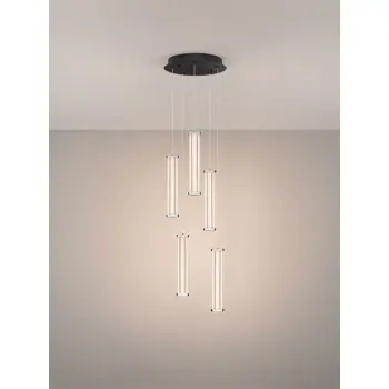 PHEME LED VISILICA CRNA 21W IP20 2700K TRIAK PRIGUŠLJIVA