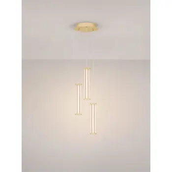 PHEME LED VISILICA ZLATNA 13W IP20 2700K TRIAK PRIGUŠLJIVA